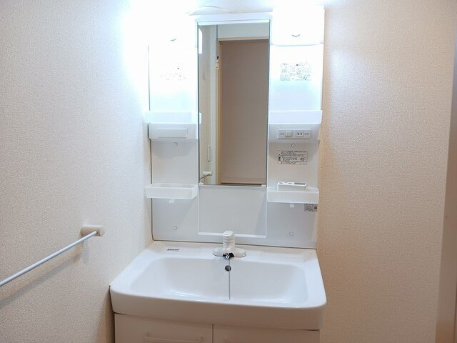 パインの洗面所|使いやすい洗面所です