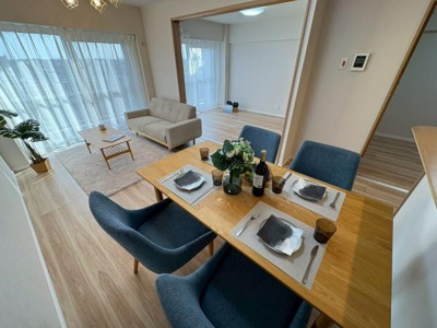 【居間・リビング】 | 三井せんげん台ハイツ | ●LDK12.7帖●