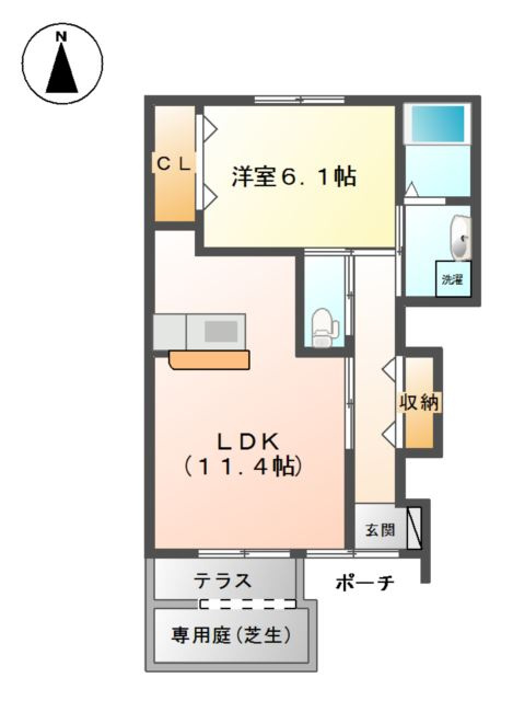 ヴァンベールの間取り