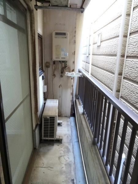 千島ビルのバルコニー|★洗濯機置けます★