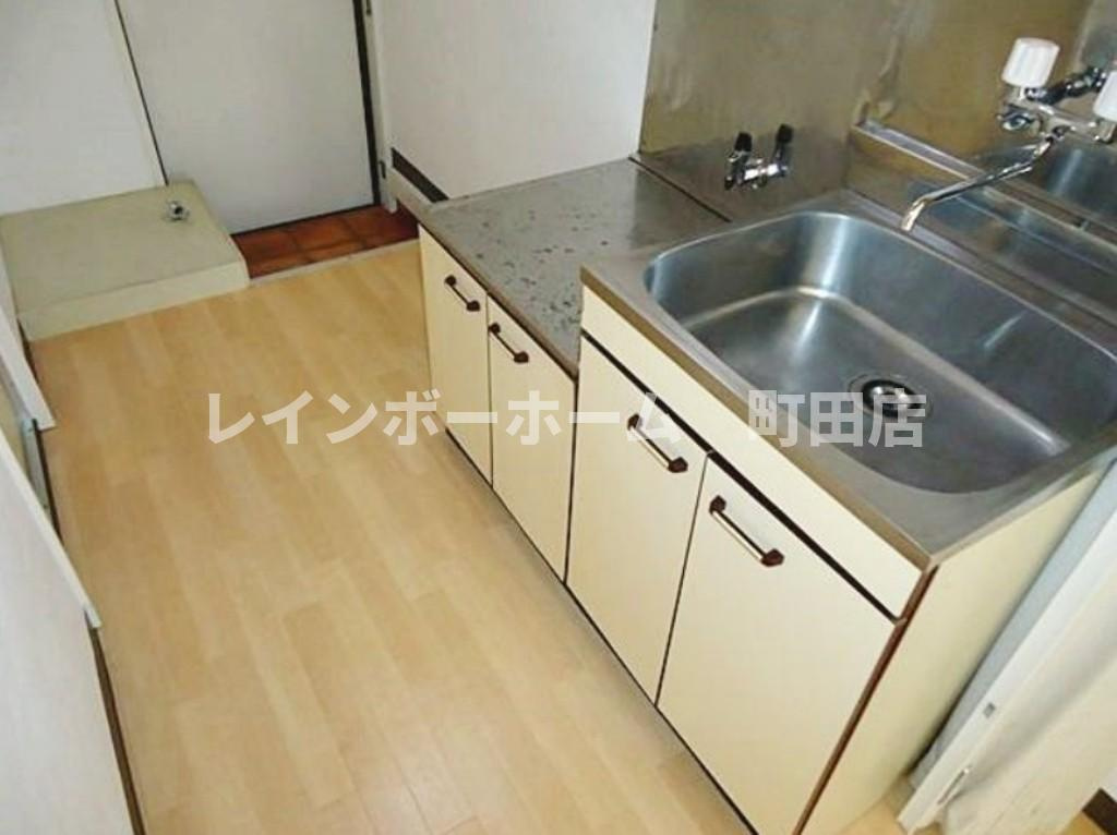 パークハイツ中島２※初期費用分割あと払いサービス利用可能物件のキッチン