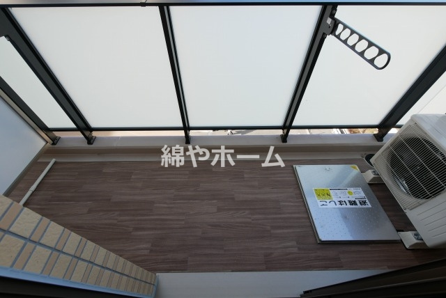 AFFLUENCE難波EASTのバルコニー|バルコニー付きです