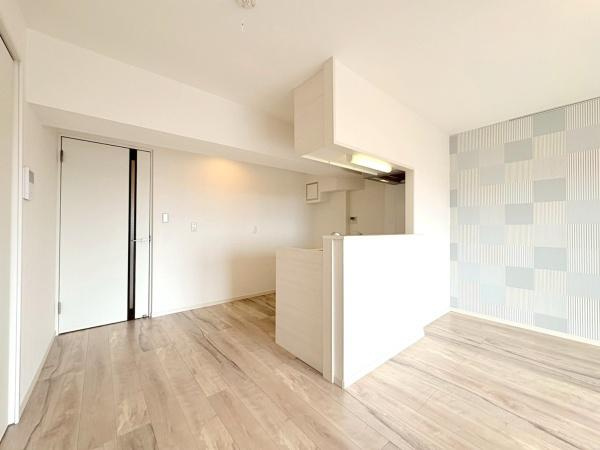 菊名マンションの居間・リビング