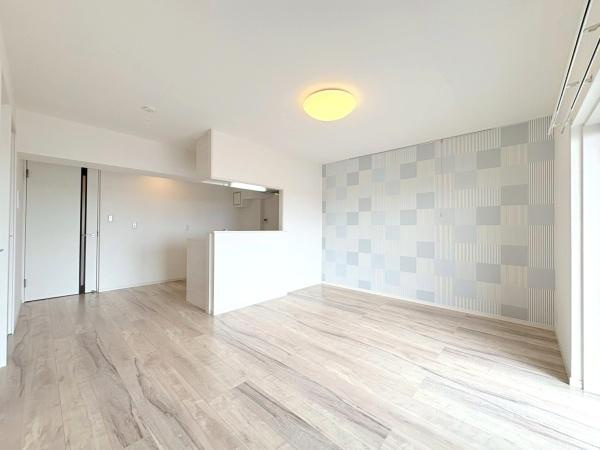 菊名マンションの居間・リビング