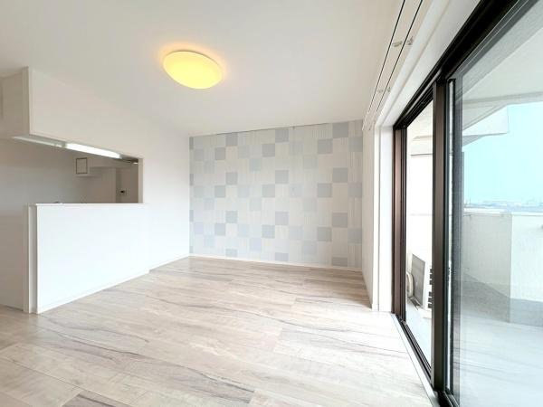 菊名マンションの居間・リビング