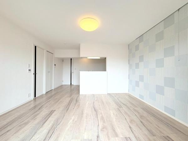 菊名マンションの居間・リビング