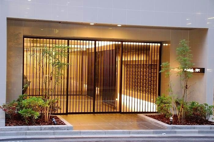 ステージグランデ茅場町のエントランス