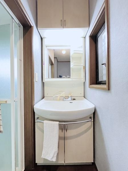 大和市草柳２丁目の中古一戸建の独立洗面台