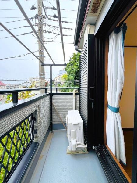 大和市草柳２丁目の中古一戸建のバルコニー