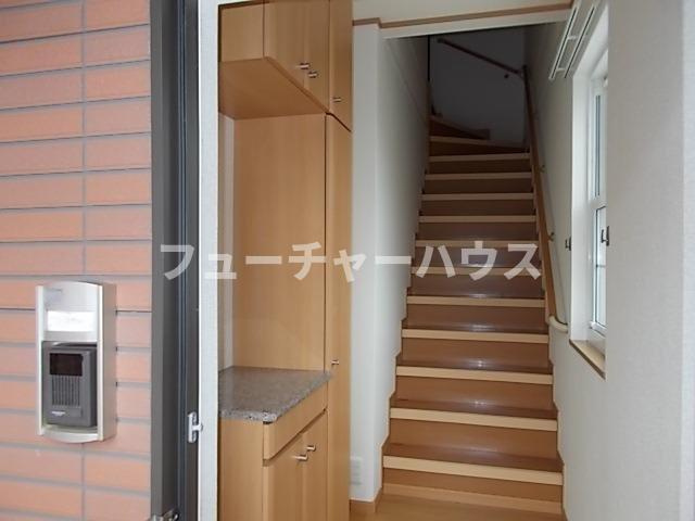 アルメリアＡの玄関|毎日通る玄関はこちらです