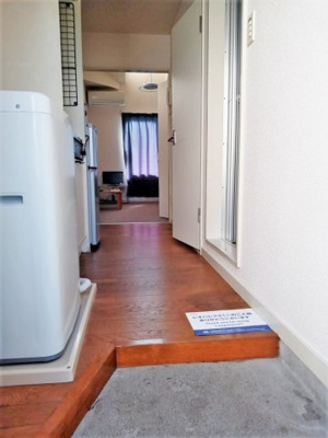 【玄関】 | レオパレストダワンルームハイツ