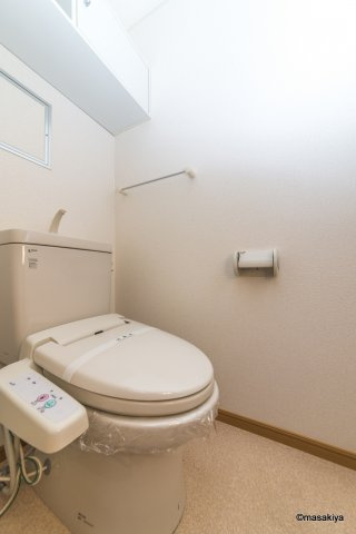 ディアコートのトイレ|トイレ　ウォシュレット付き。