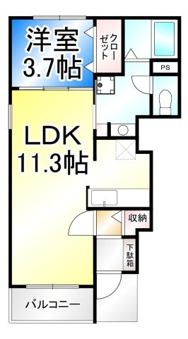 メゾンモビリアの間取り