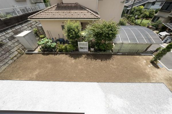 横浜市栄区庄戸１丁目の新築一戸建の庭
