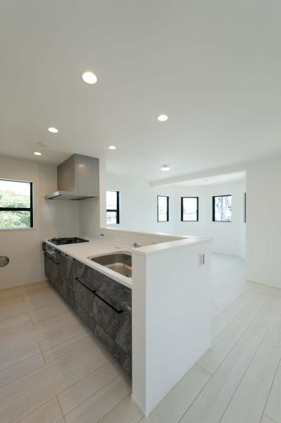 横浜市南区永田東２丁目の新築一戸建のキッチン