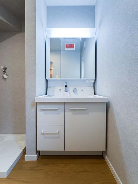 川崎市川崎区田島町の新築一戸建の独立洗面台