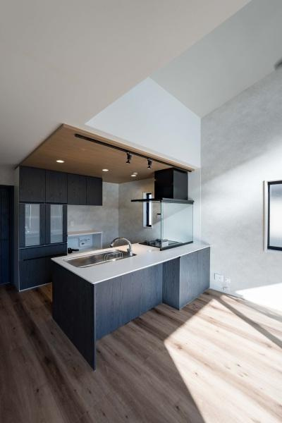 横浜市栄区犬山町の新築一戸建のキッチン