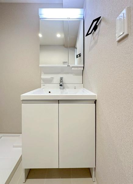 パークサイド保土ヶ谷の独立洗面台