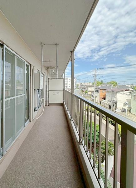 パークサイド保土ヶ谷のバルコニー