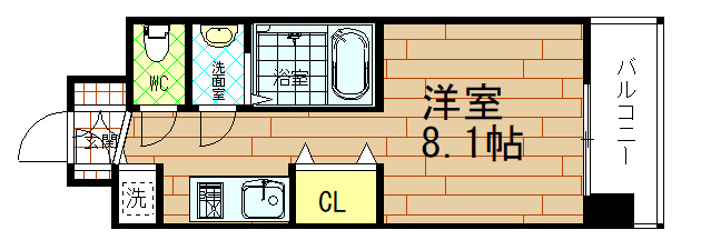 西宮ルモンド甲子園の間取り