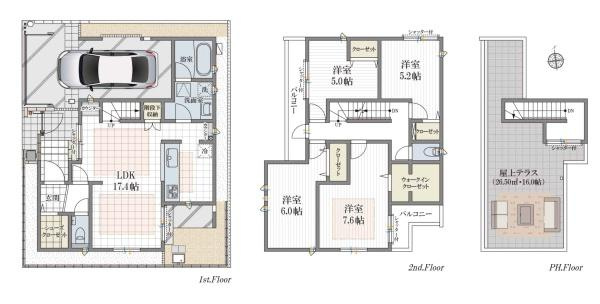 藤沢市石川２丁目の新築一戸建