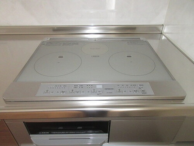 【設備】 | 日商岩井弥生マンション | ＩＨクッキングヒーター※前回募集時の写真２０２２年９月撮影