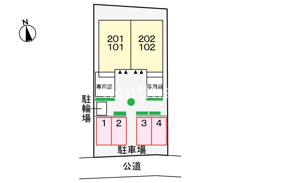 サンライズの駐車場|駐車場