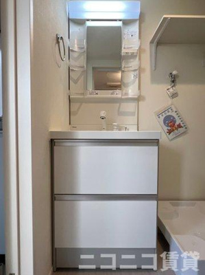 【洗面所】 | ハーモニーテラス高島平 | 別号室イメージの為、現状を優先致します。