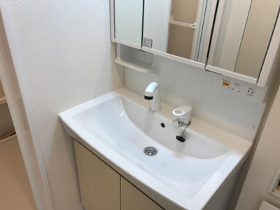 【洗面所】 | カルミア | 洗髪洗面化粧台