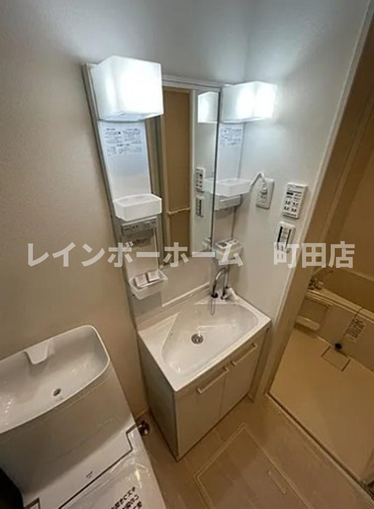 アザーレ・レーヴ淵野辺※初期費用分割あと払いサービス利用可能物件の独立洗面台|同施工会社・同シリーズ「アザーレシリーズ」イメージ写真