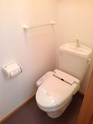 【トイレ】 | プリムローズヴィラＤ | ゆったりとした空間のトイレです