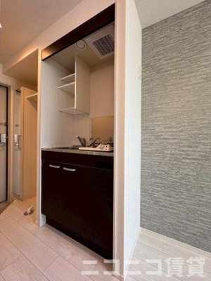 【キッチン】 | ハーモニーテラス大山Ⅲ | 別号室イメージの為、現状を優先致します。