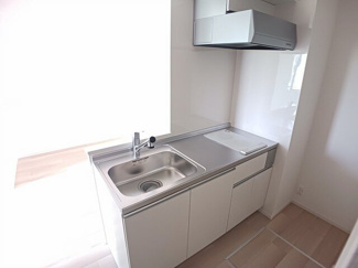 【キッチン】 | シャトー・バロンＶ | きれいなキッチンです