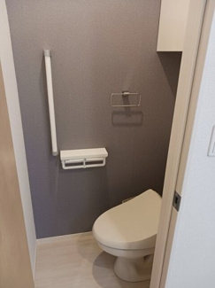 【トイレ】 | アスフォートⅡ | 落ち着いた色調のトイレです