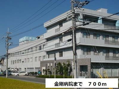 ヴェルデ　アッカの周辺|金剛病院まで700m