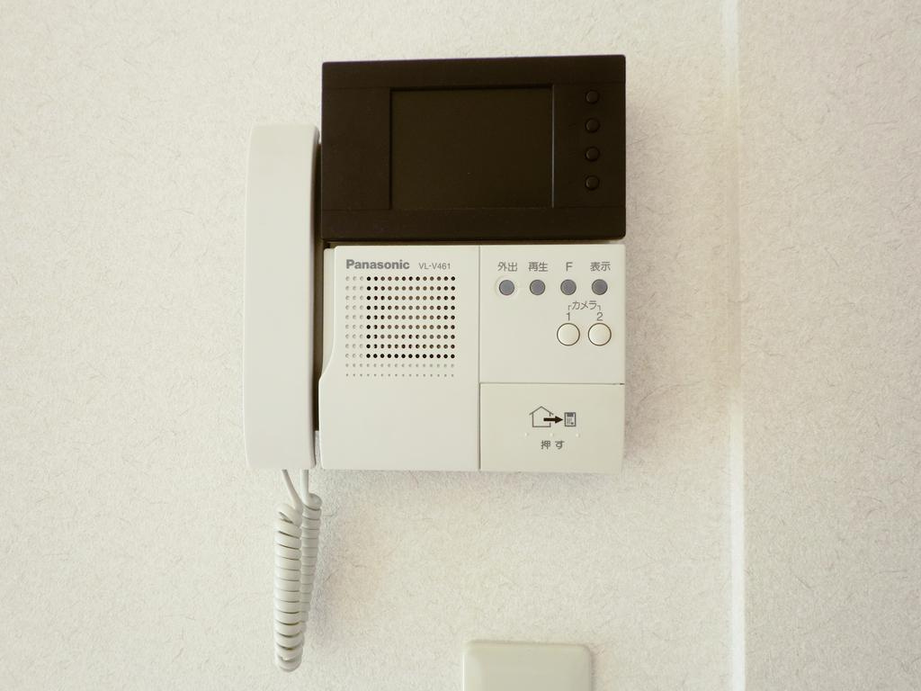 パナハイツヴィレッジCのセキュリティ|モニター付きインターフォン