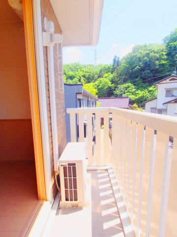 セジュール櫻Cのバルコニー