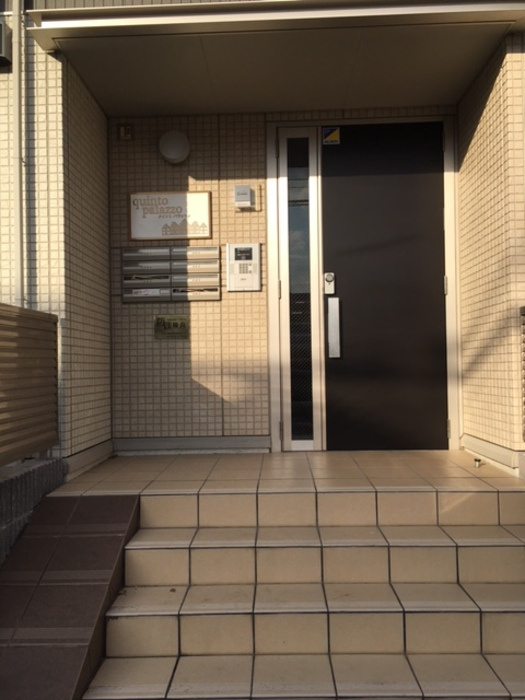 クイント　パラッツォのエントランス|毎日通るエントランスはこのようになっています