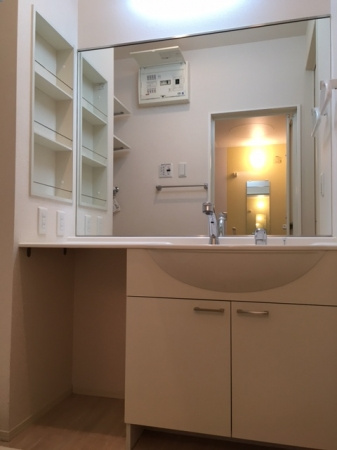 クイント　パラッツォの洗面所|使いやすい洗面所です