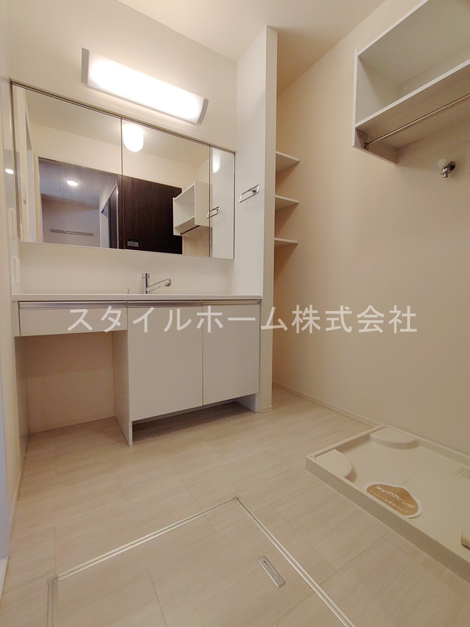 華　Aの洗面所|イメージ写真です。