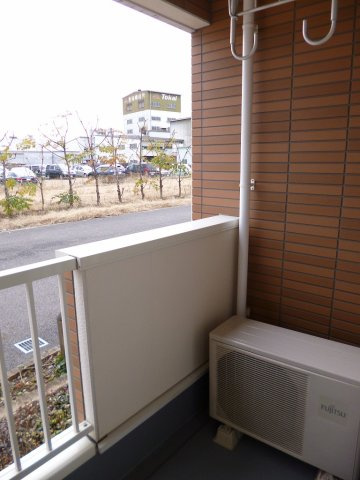 サンリットＭのバルコニー