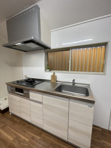 MK・HILLSのキッチン|3口コンロのガスキッチン♪