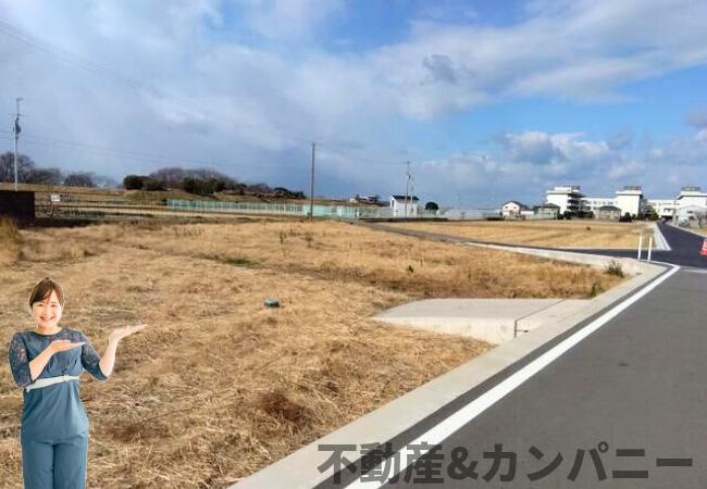 松山市井門町の売地の外観|外はこのようになっています