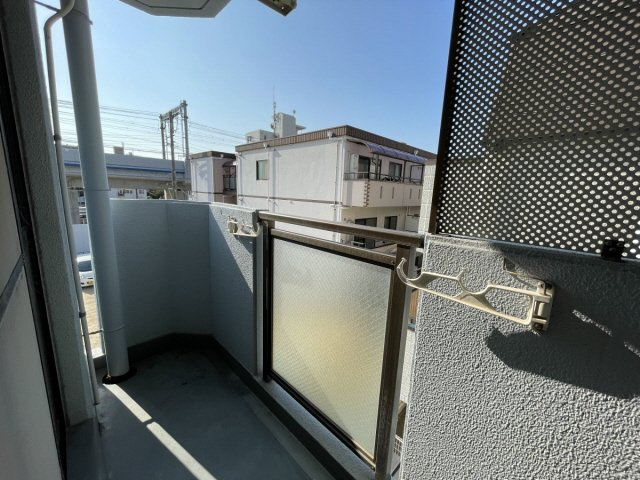 フリックコート深江のバルコニー