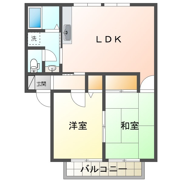 チェスナットの間取り