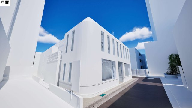 第30SYビルの外観パース