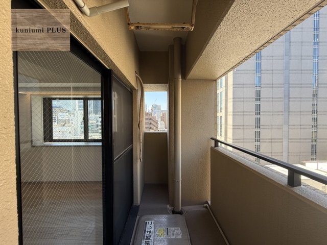 メロディーハイム大手通のバルコニー