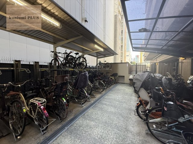 メロディーハイム大手通の駐輪場