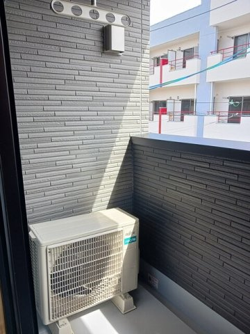 サニー　ヴィラＡのバルコニー