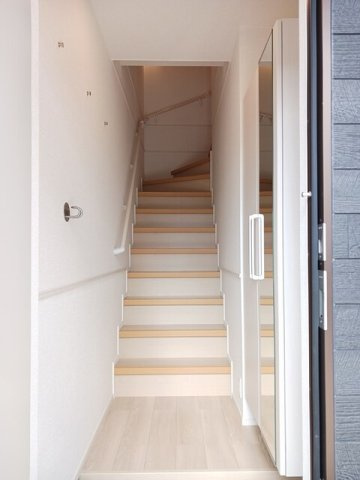 サニー　ヴィラＡの玄関